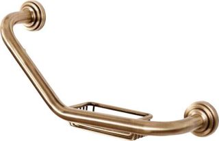 Поручень Boheme Medici с мыльницей бронза 10626